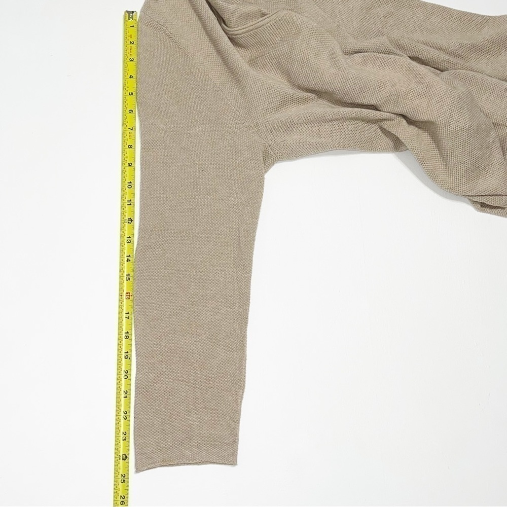 J.Jill Woman Tan Cream V-Neck Sweater Size L - Picture 11 of 13